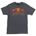 Creature Creature Horns Outline T-Shirt - Charcoal