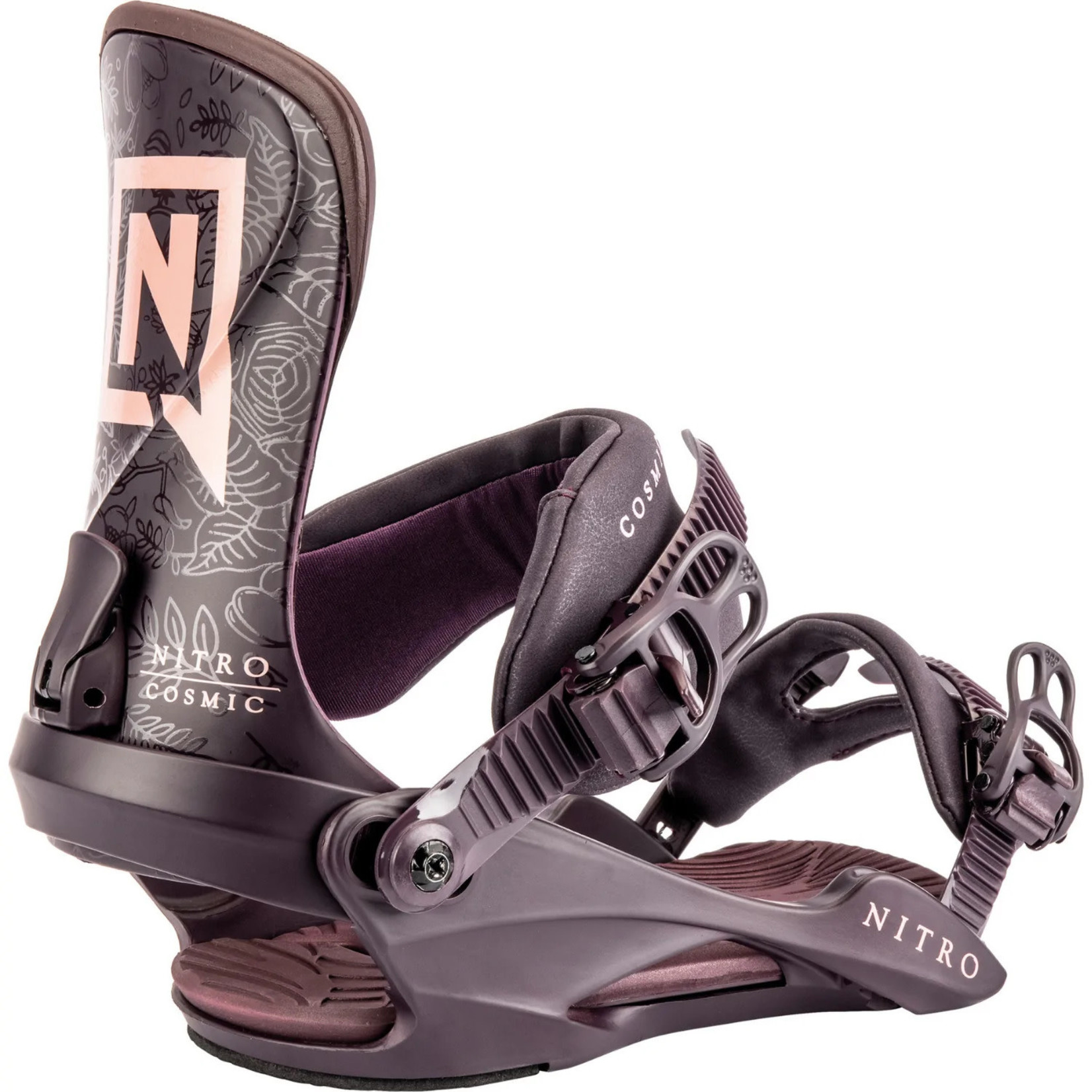 Nitro 2023 Nitro Cosmic Snow Bindings - Plum Vines