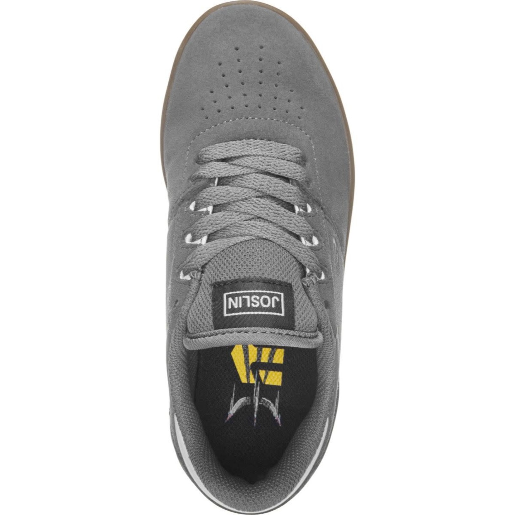 Etnies Etnies Kids Joslin Skate Shoes- Grey/Gum