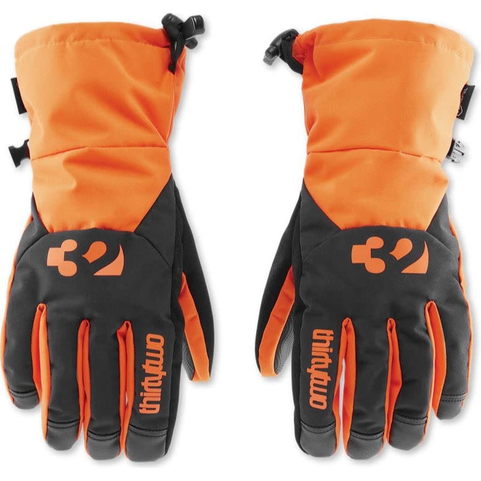 ThirtyTwo ThirtyTwo Lashed Glove - Black/ Orange