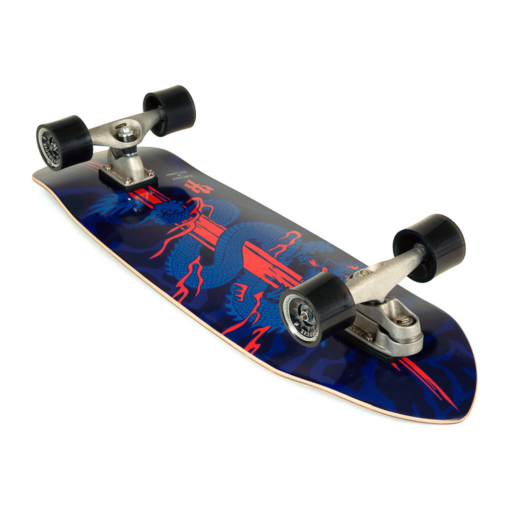 Carver Super Surfer Raw C7 Complete Skateboard