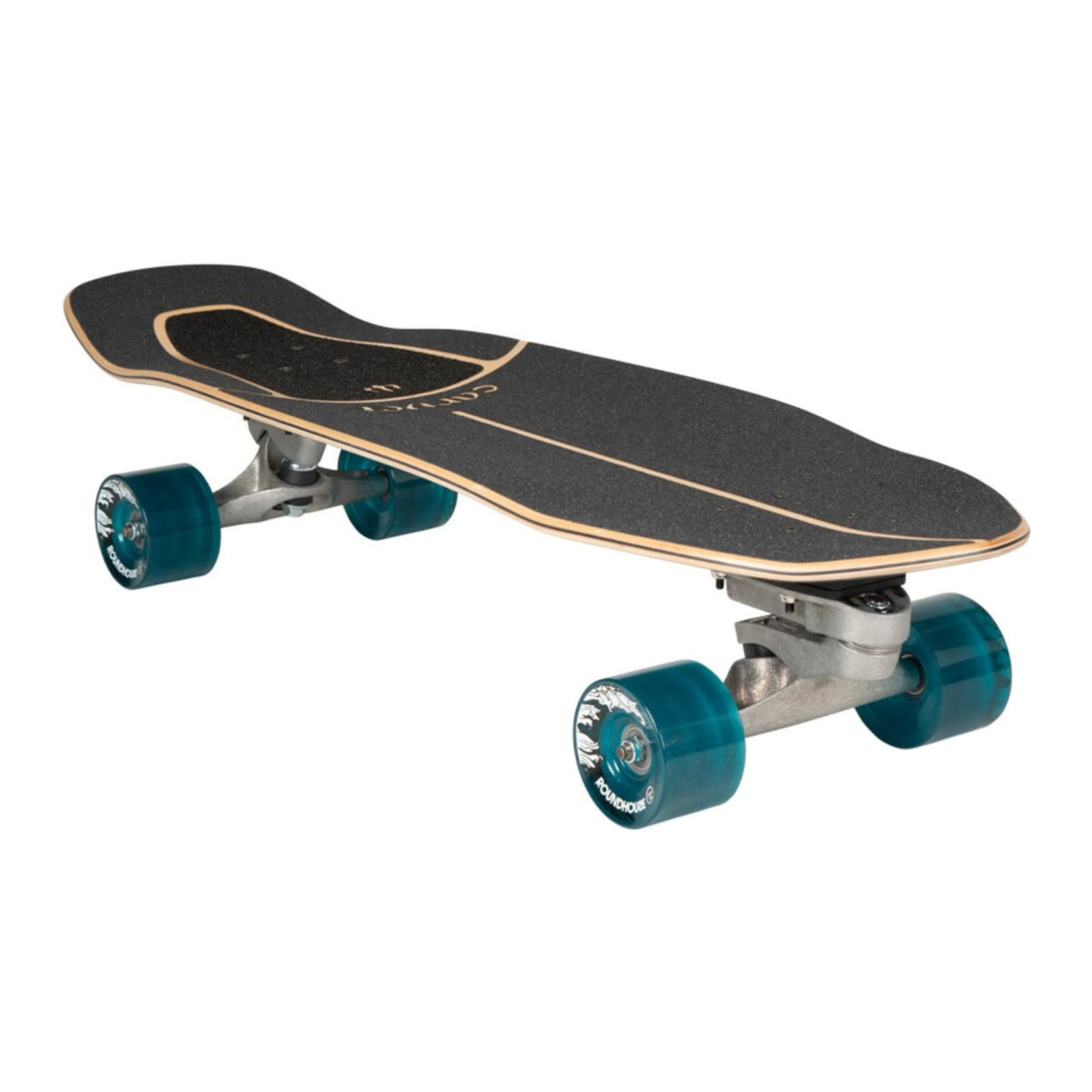 カーバー スケートボード スーパー サーファー コンプリート 【CARVER SKATEBOARDS SUPER SURFER C7 TRUCK  COMPLETE】 サーフスケート カラー:75mm MAG Aqua Eco/Deck Pad Grip/Raw trucks サイズ:32 x  9.875, スケートボード,コンプリート,サーフスケート