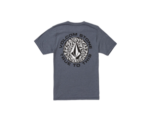 Volcom Big Boys True To This T-Shirt - Dark Slate Heather - Attic