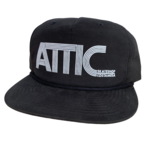 ATTIC Attic 70's Rope Snapback Hat - Black