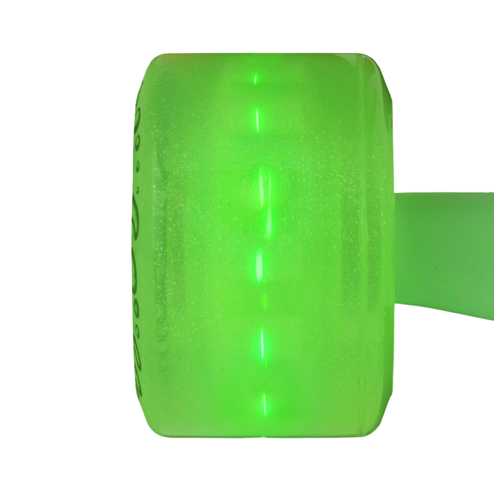 Slime Balls 60mm 78a Light Ups OG Slime Green Glitter Slime Balls Wheels