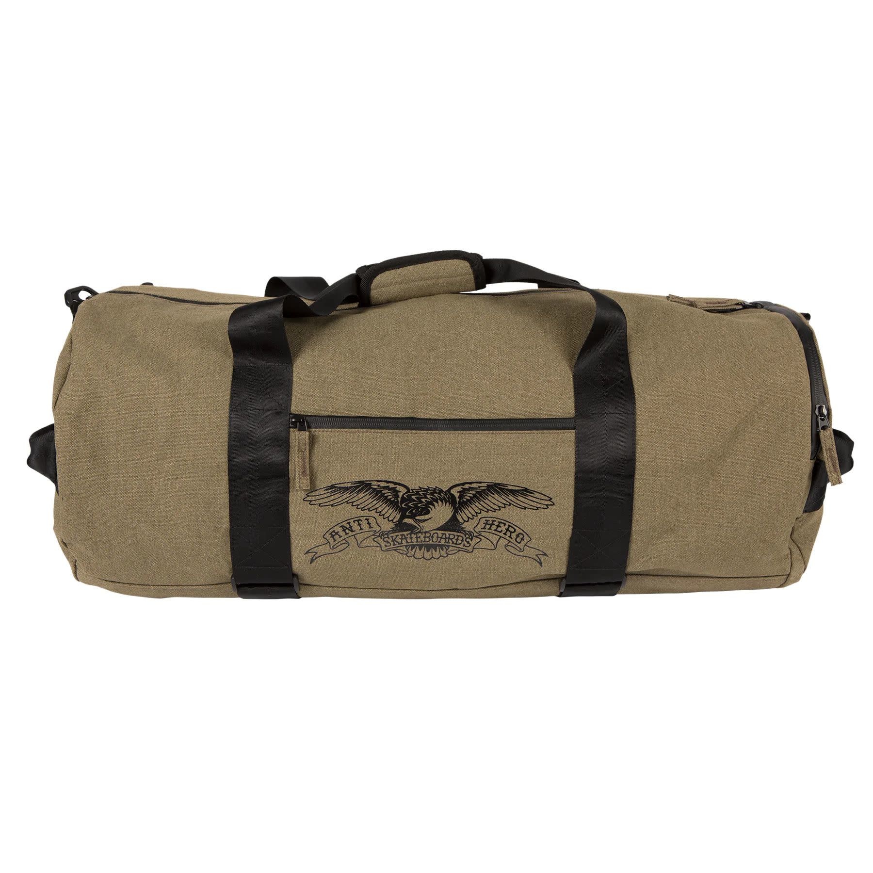 Anti Hero Basic Eagle Skate Duffle Bag Olive Attic Skate & Snow Shop