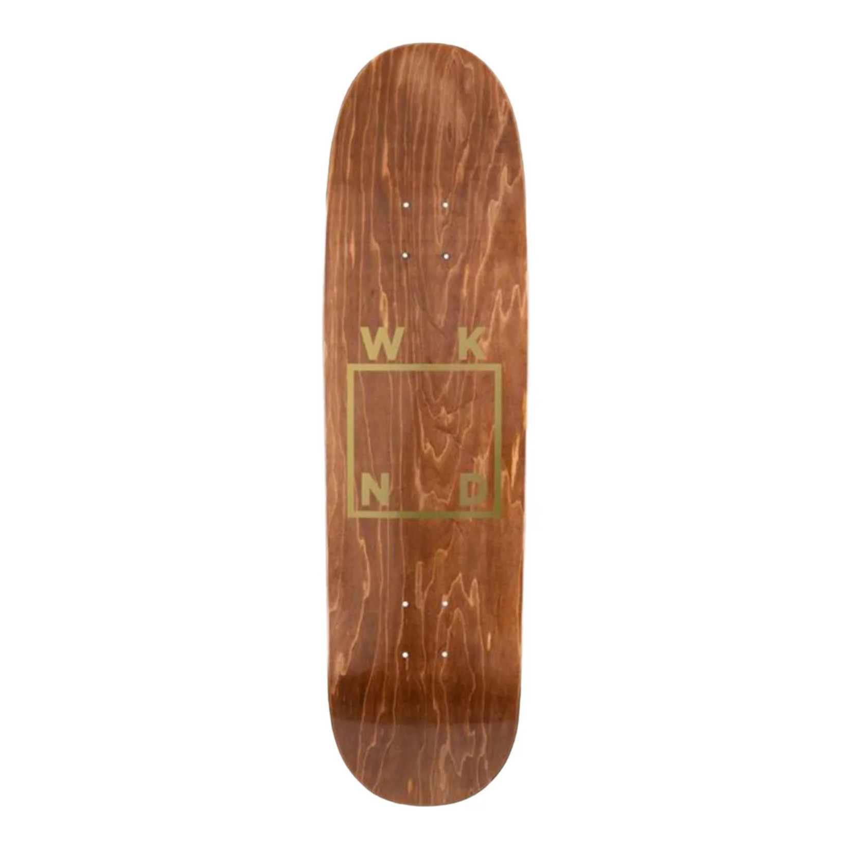 WKND WKND Gold Logo Skateboard Deck - 8"