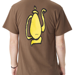 foundation FoundationTeapot Front/Back T Shirt - Chocolate