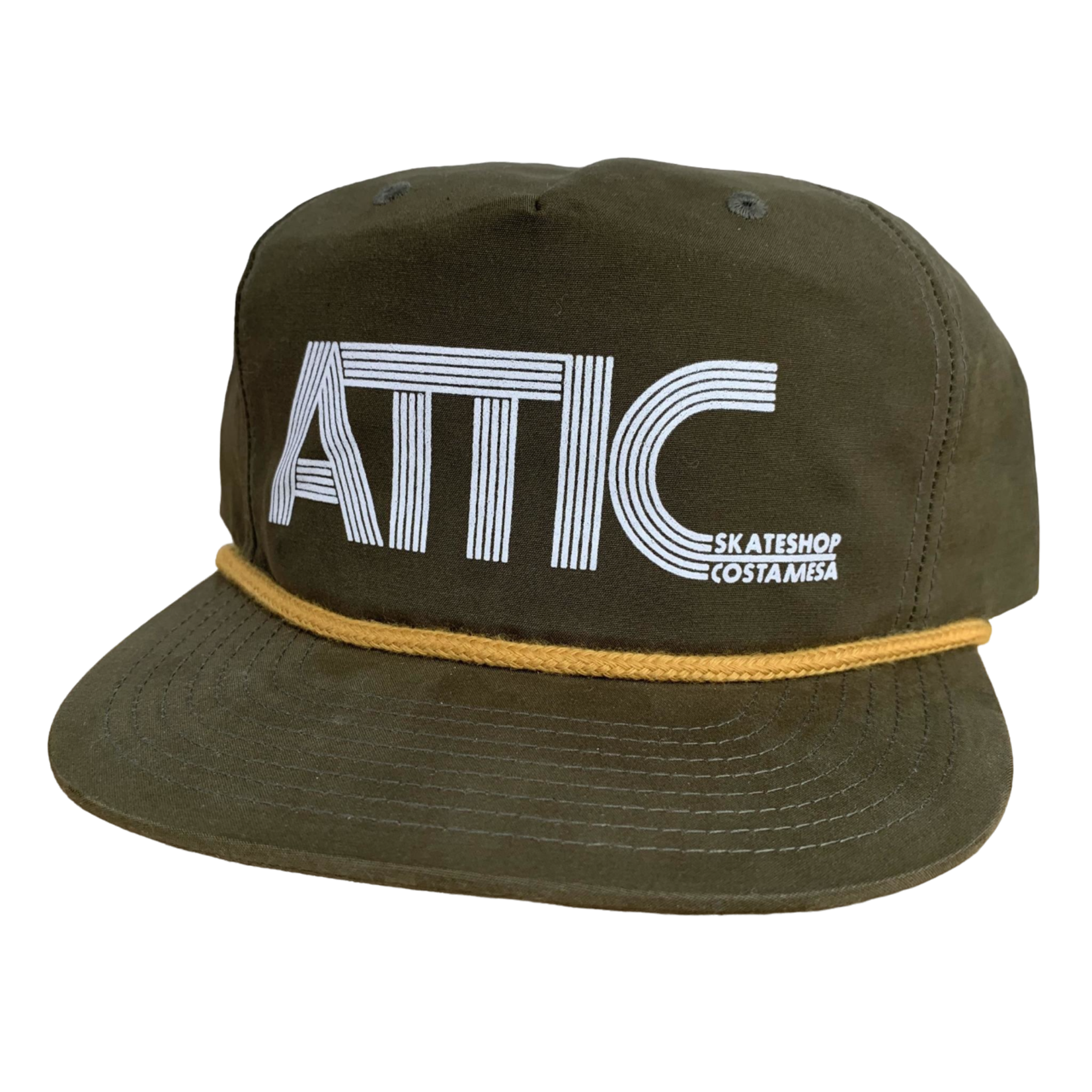 ATTIC Attic 70's Rope Snapback Hat - Loden