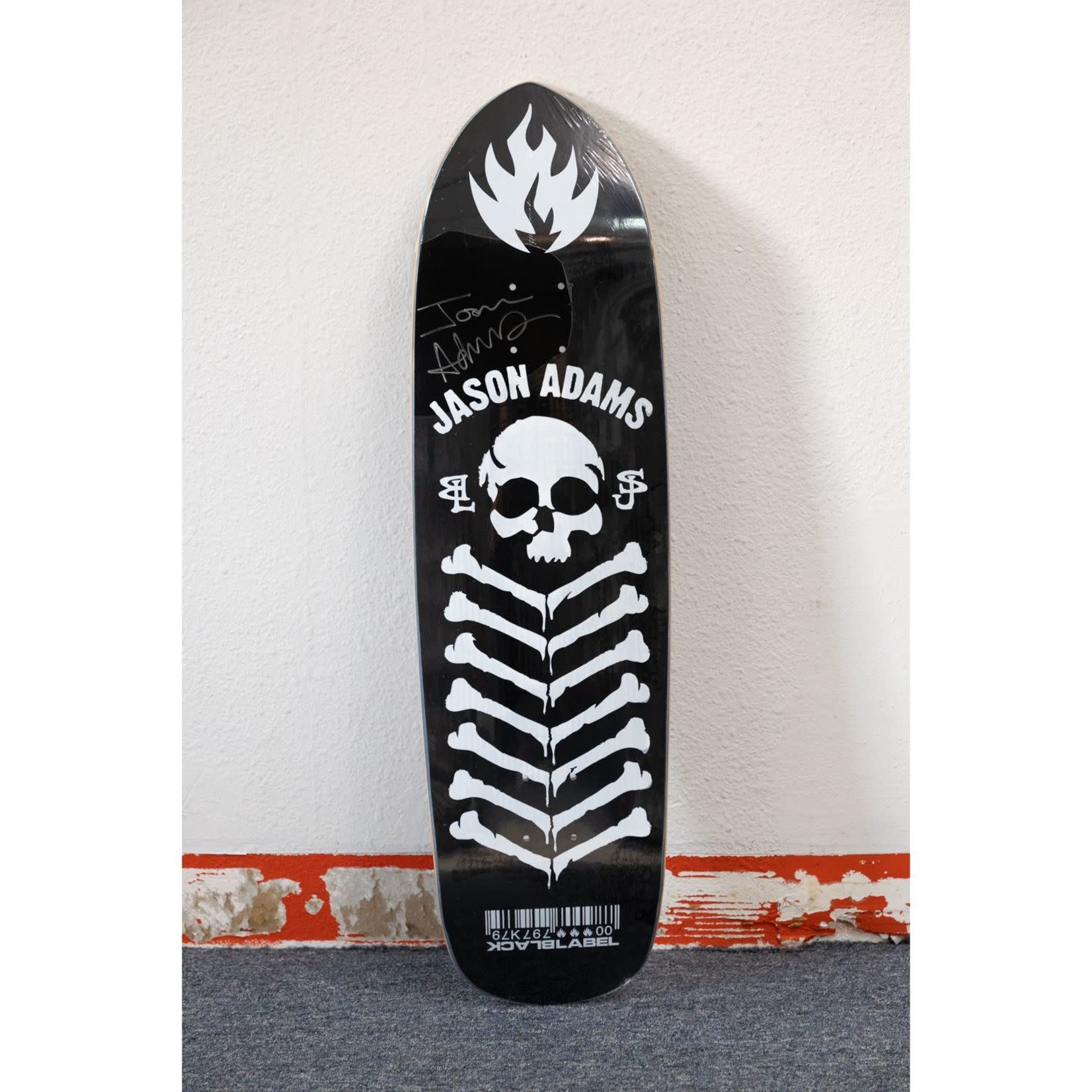 Black Label SIGNED - Jason Adams Black Label Skateboard Deck