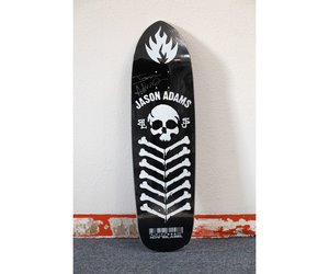 Black Label SIGNED - Jason Adams Black Label Skateboard Deck