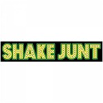 Shake Junt Shake Junt Bar Logo Sticker - Black - 8" x 1.75"