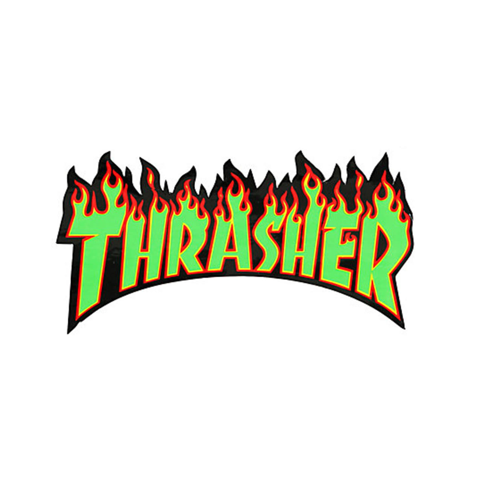 Thrasher Thrasher Flame Sticker (Large) - 10" - Assorted