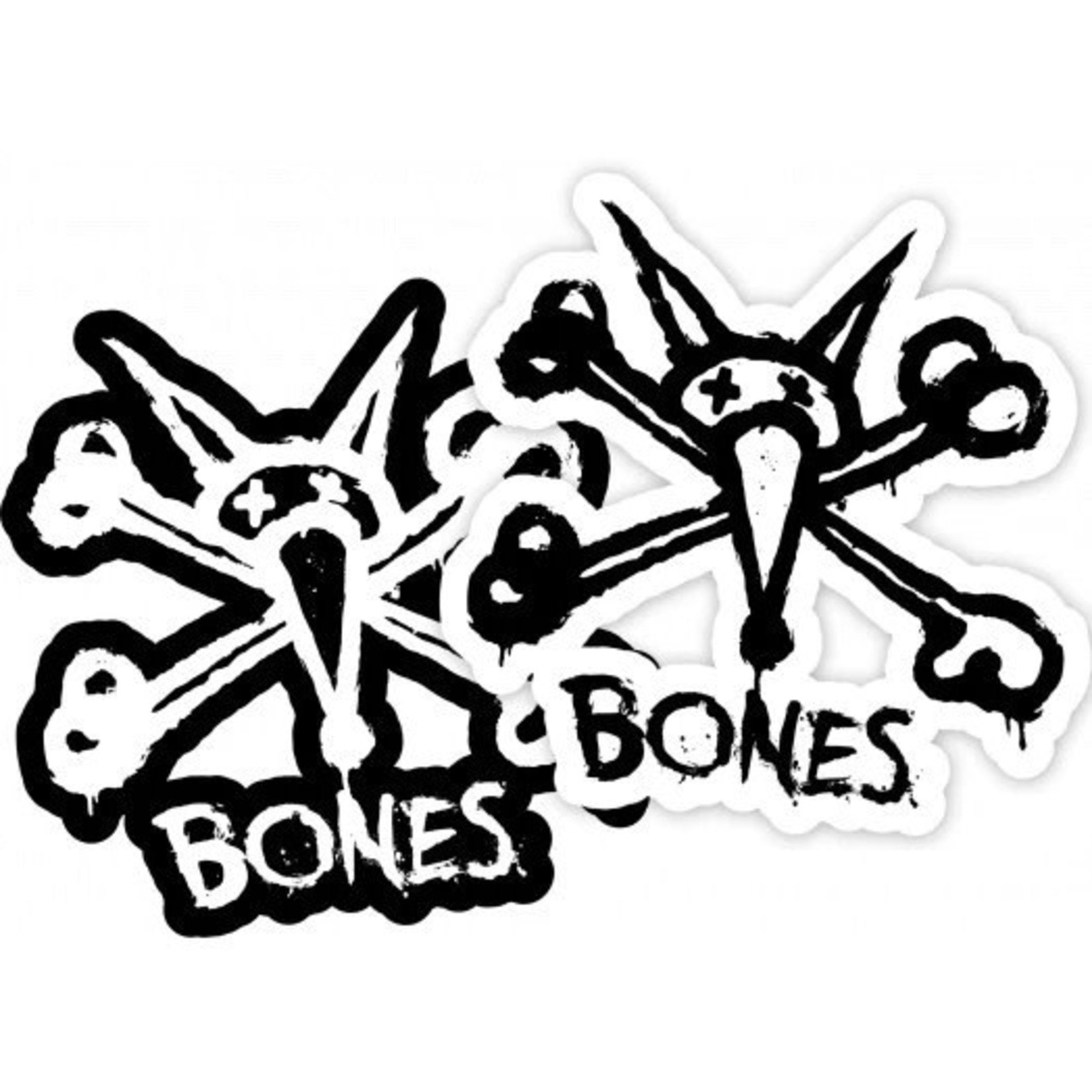 Bones Bones Vato Rat Stacked Sticker - Assorted -
