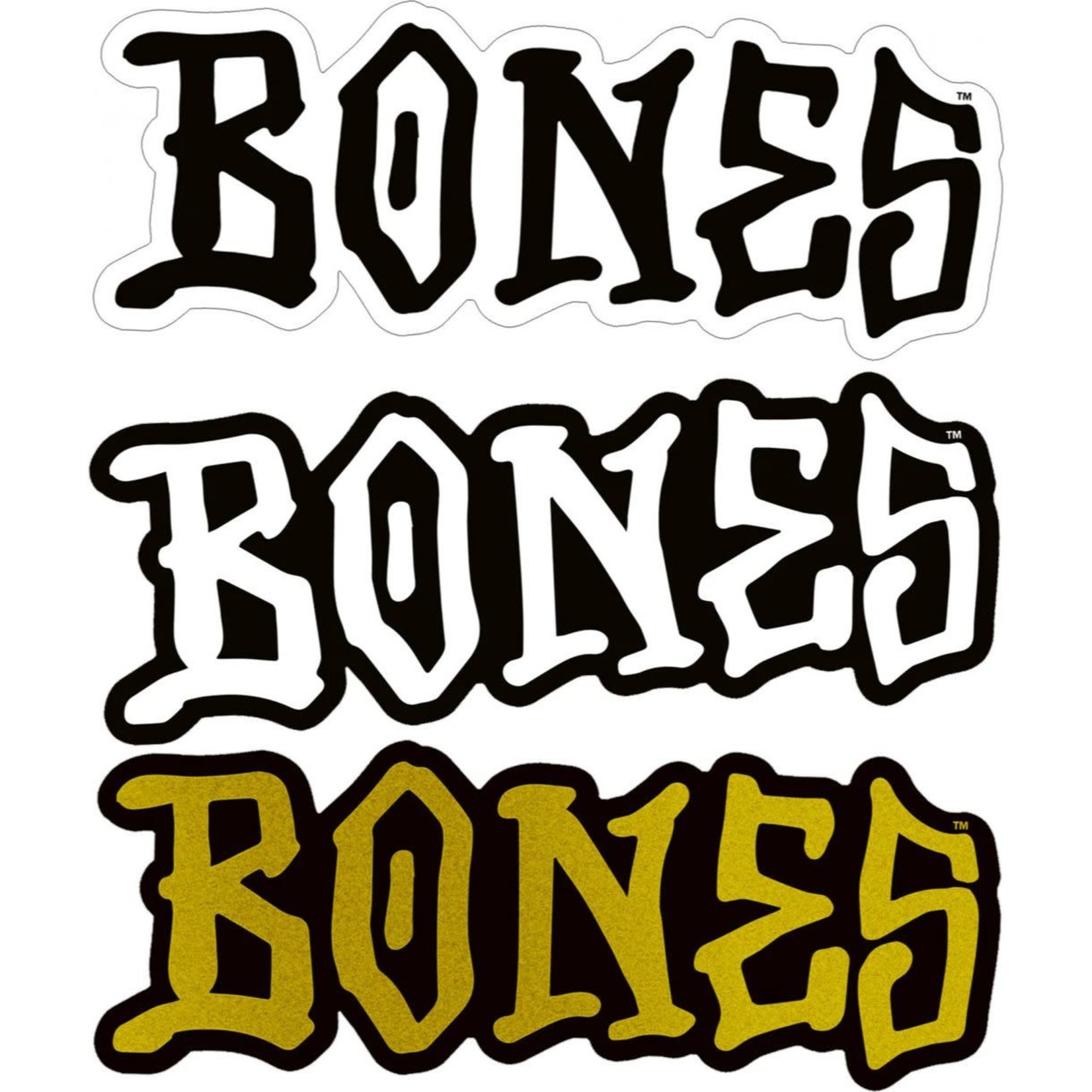 Bones Bones 3" Sticker  - Assorted