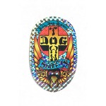 Dogtown Dogtown Prismatic 70's Sticker - 4" - Bulldog