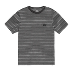 Volcom Volcom Static Stripe Crew T-Shirt - Black