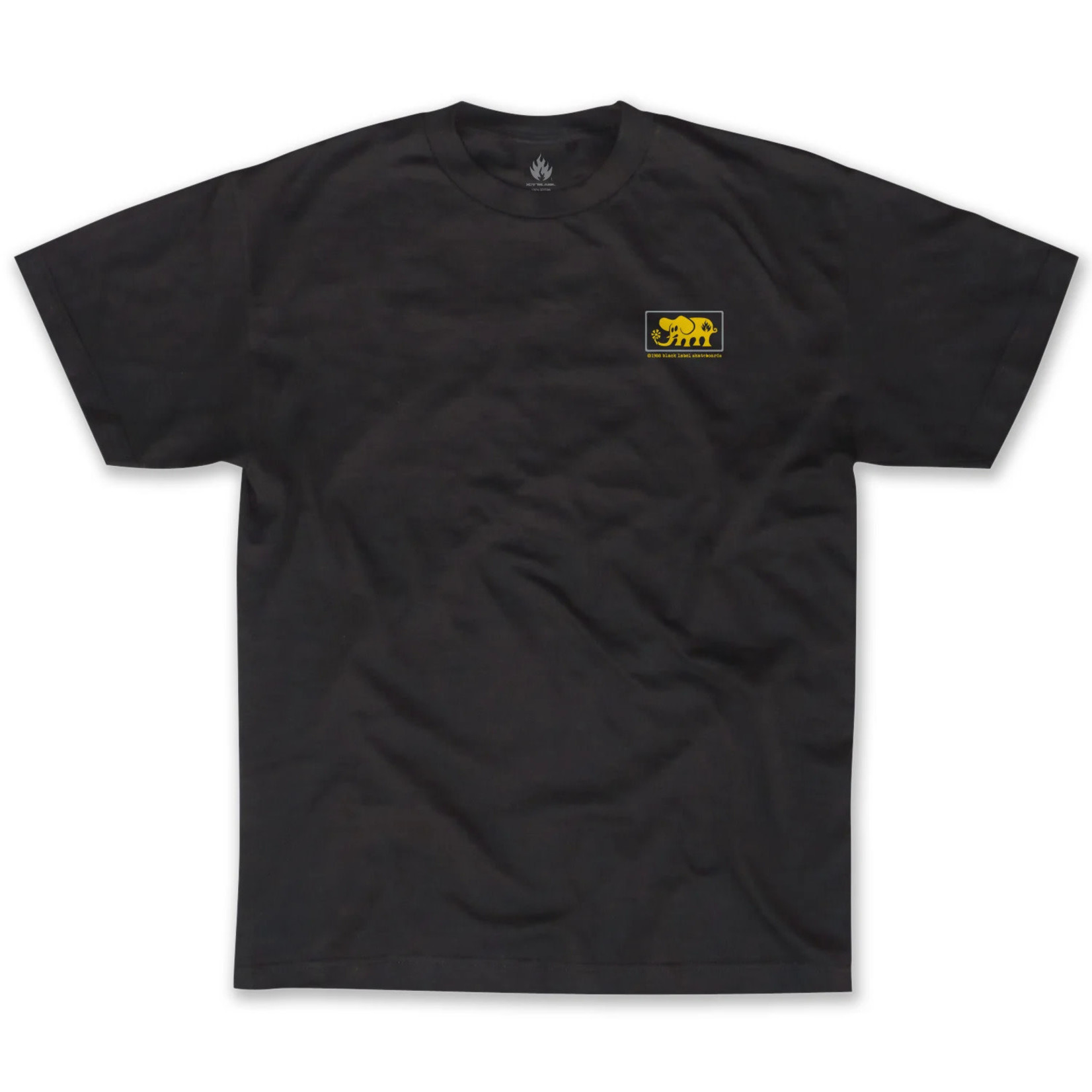 Black Label Black Label Elephant Framed T-Shirt -  Black