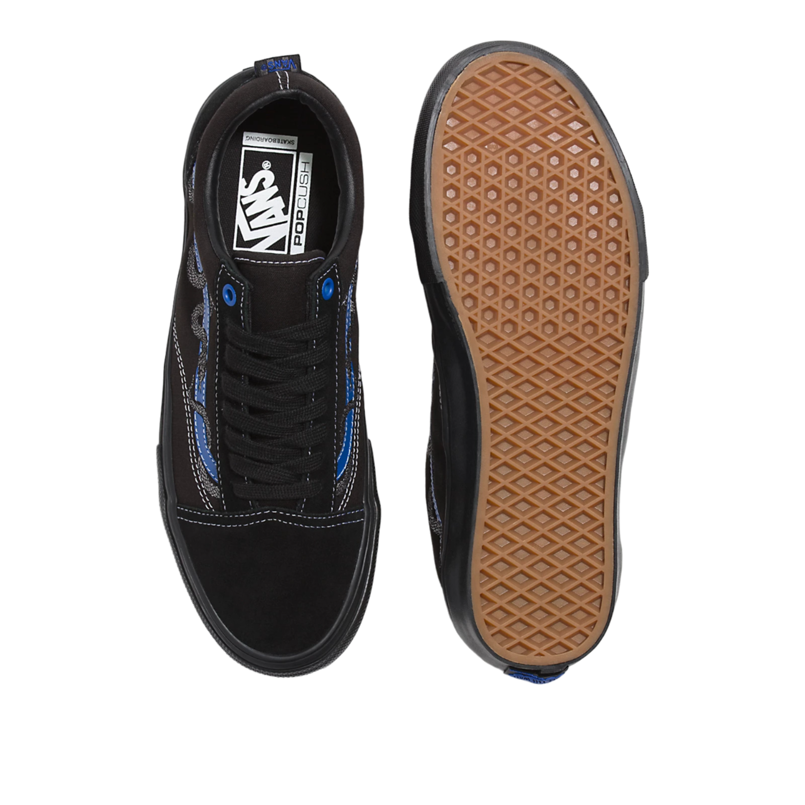 Vans Vans Breana Geering Skate Old School Shoes - Blue/Black