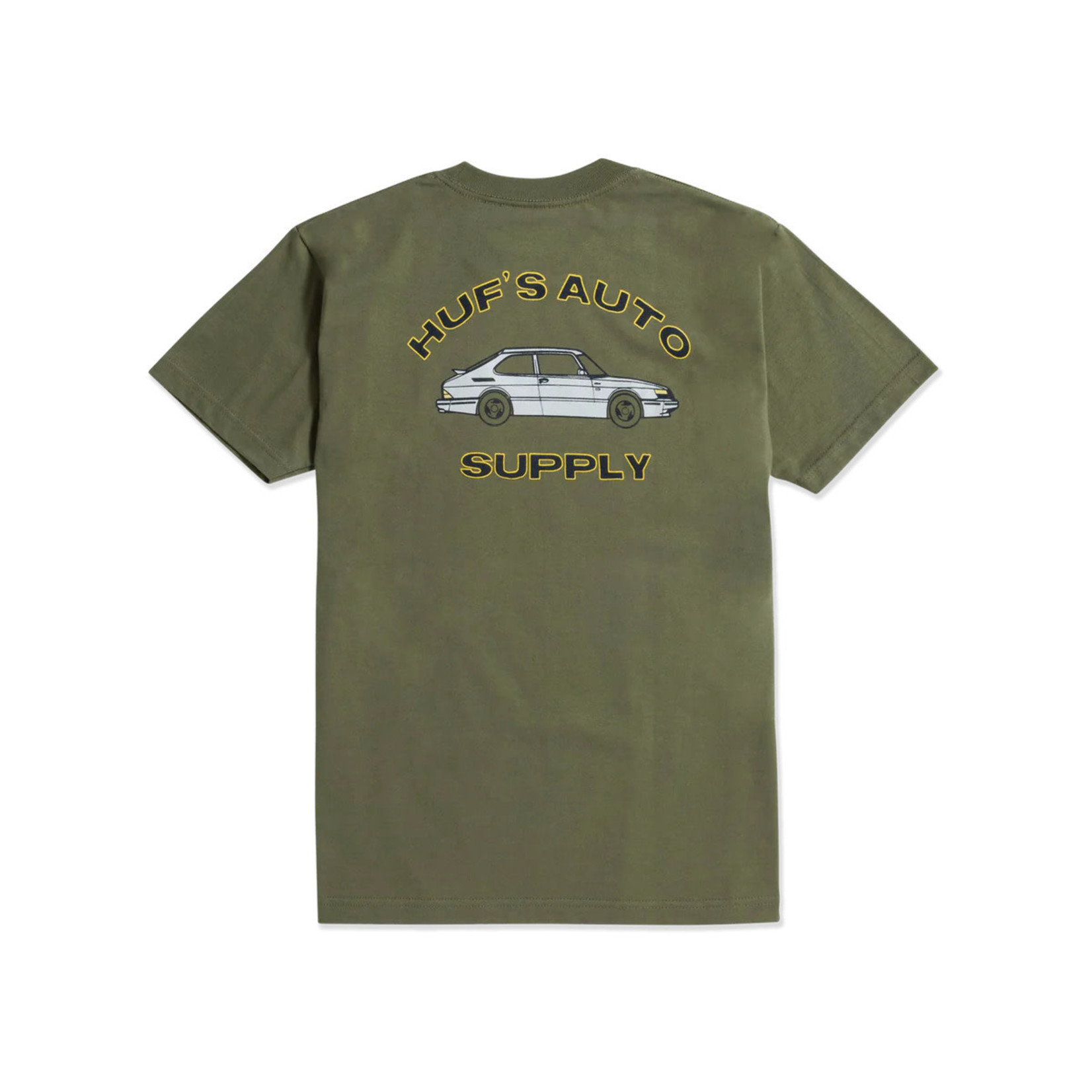 Huf Huf Chop Shop Pocket T-Shirt - Olive