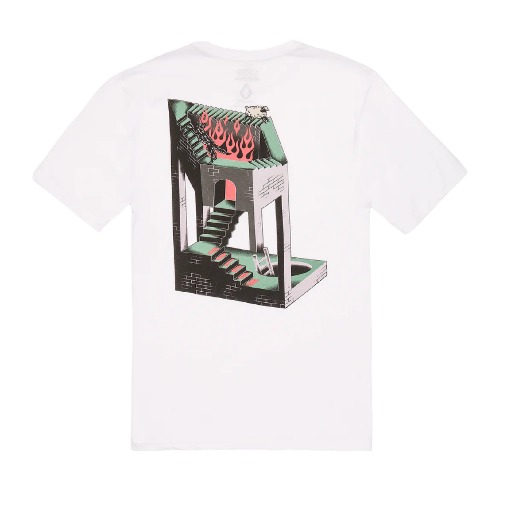 Volcom Volcom Skate Vitals Axel T-Shirt - White