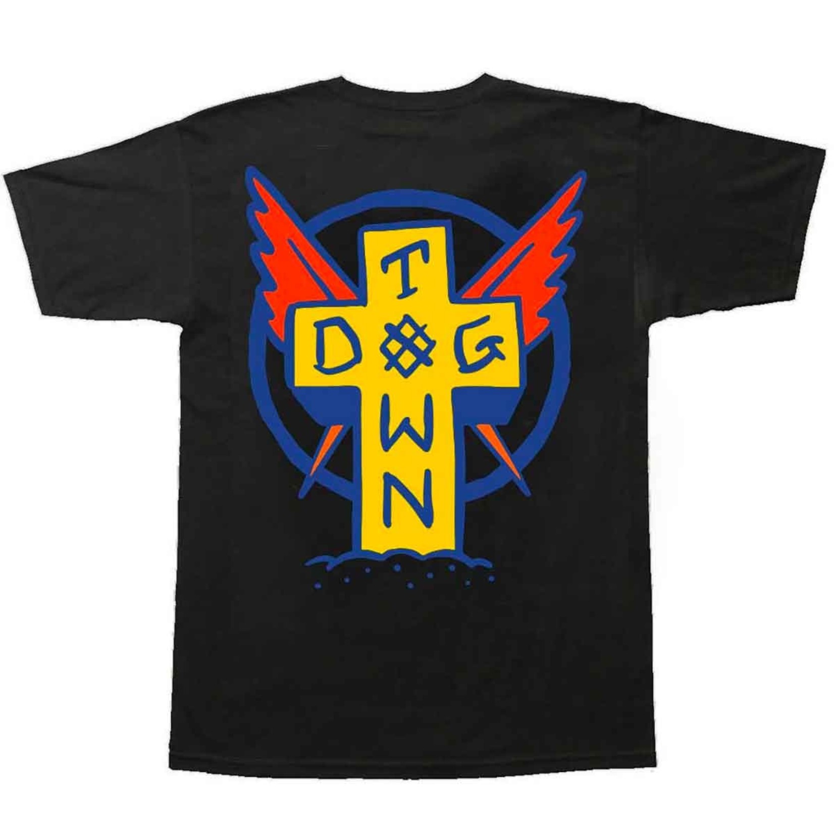 Dogtown Dogtown Scratch Cross T-Shirt - Black