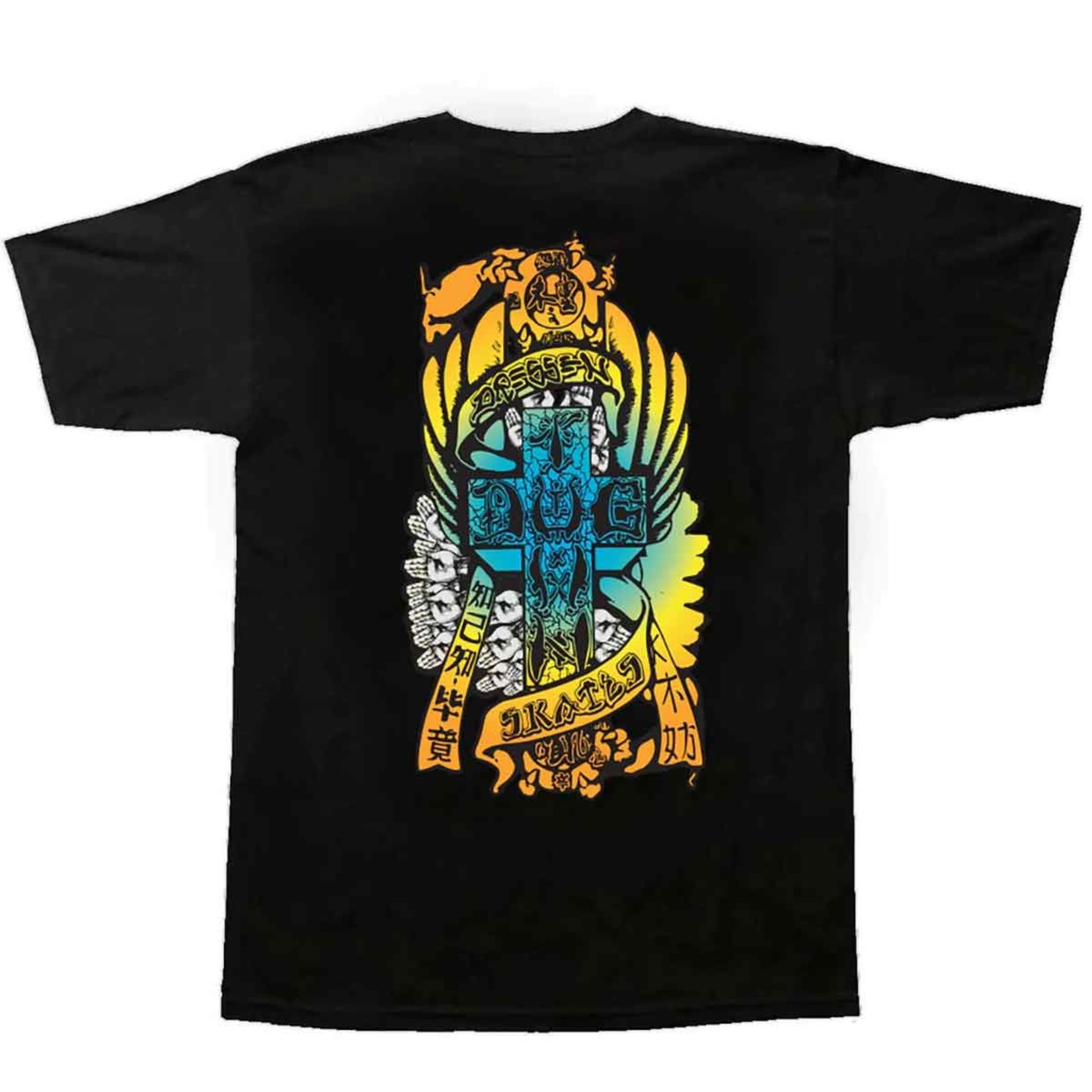 Dogtown Dogtown Eric Dressen Hands Fade T-Shirt - Black