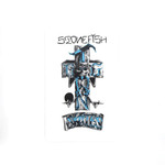 Dogtown Dogtown Stonefish 4" Sticker - White/Blue