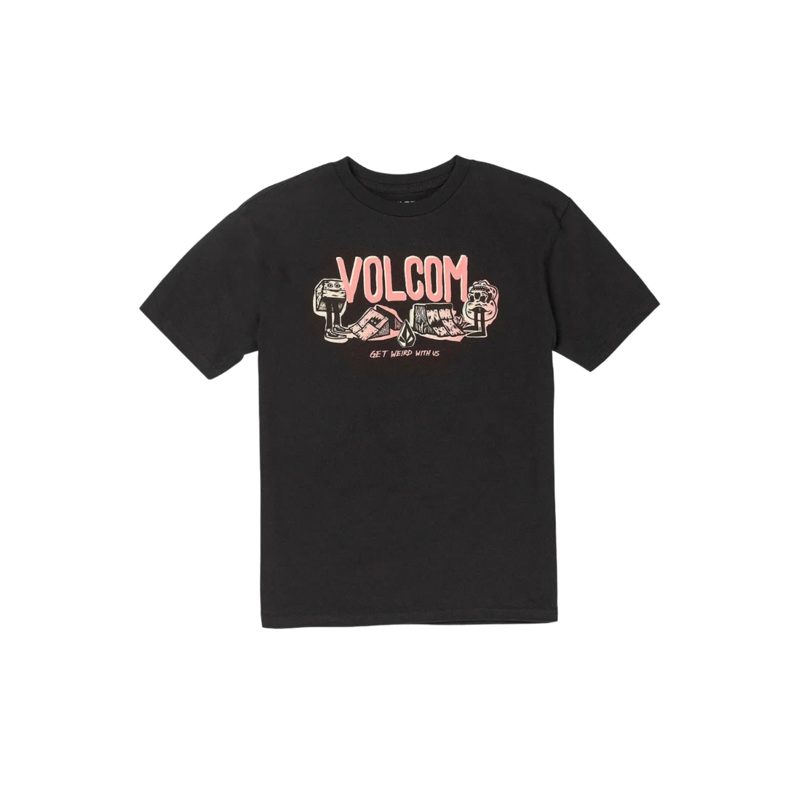 Volcom Volcom Sieb Wuz Here S/S T Shirt - Black