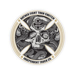 Independent Independent 5" FTR Skull Sticker