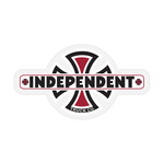 Independent Independent 4" Vintage B/C Clear Sticker
