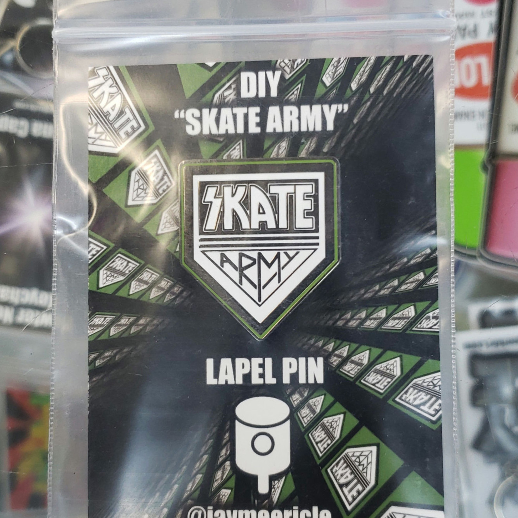 Burnside Skate Army Lapel Pin