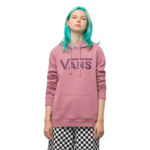 Vans Classic V Girls Hoodie - Peach Whip -