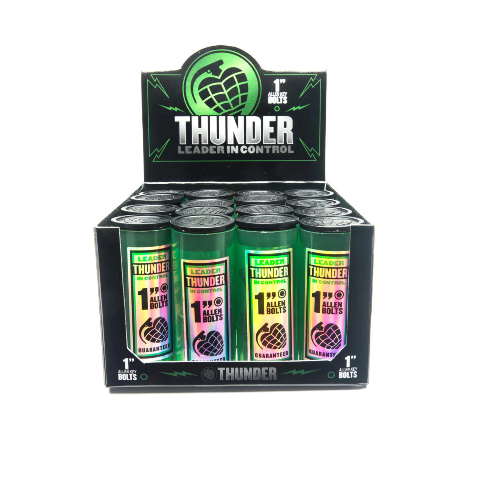 Thunder Trucks Thunder Bolts Allen Hardware 1" Black/Green