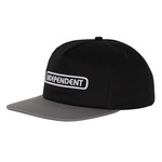 Independent Independent B/C Ground Work Snapback - Charcoal/Black