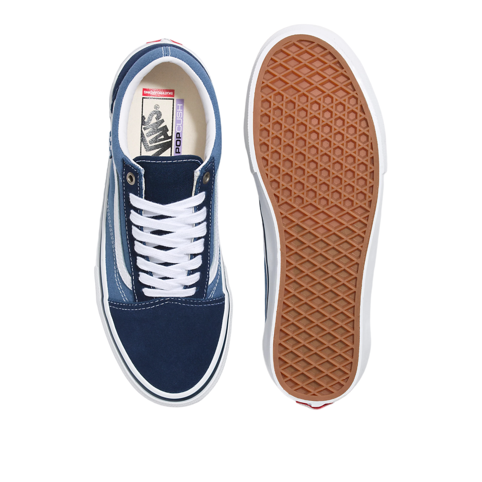 Vans Old Skool Shoes - Navy/White - - Skate &