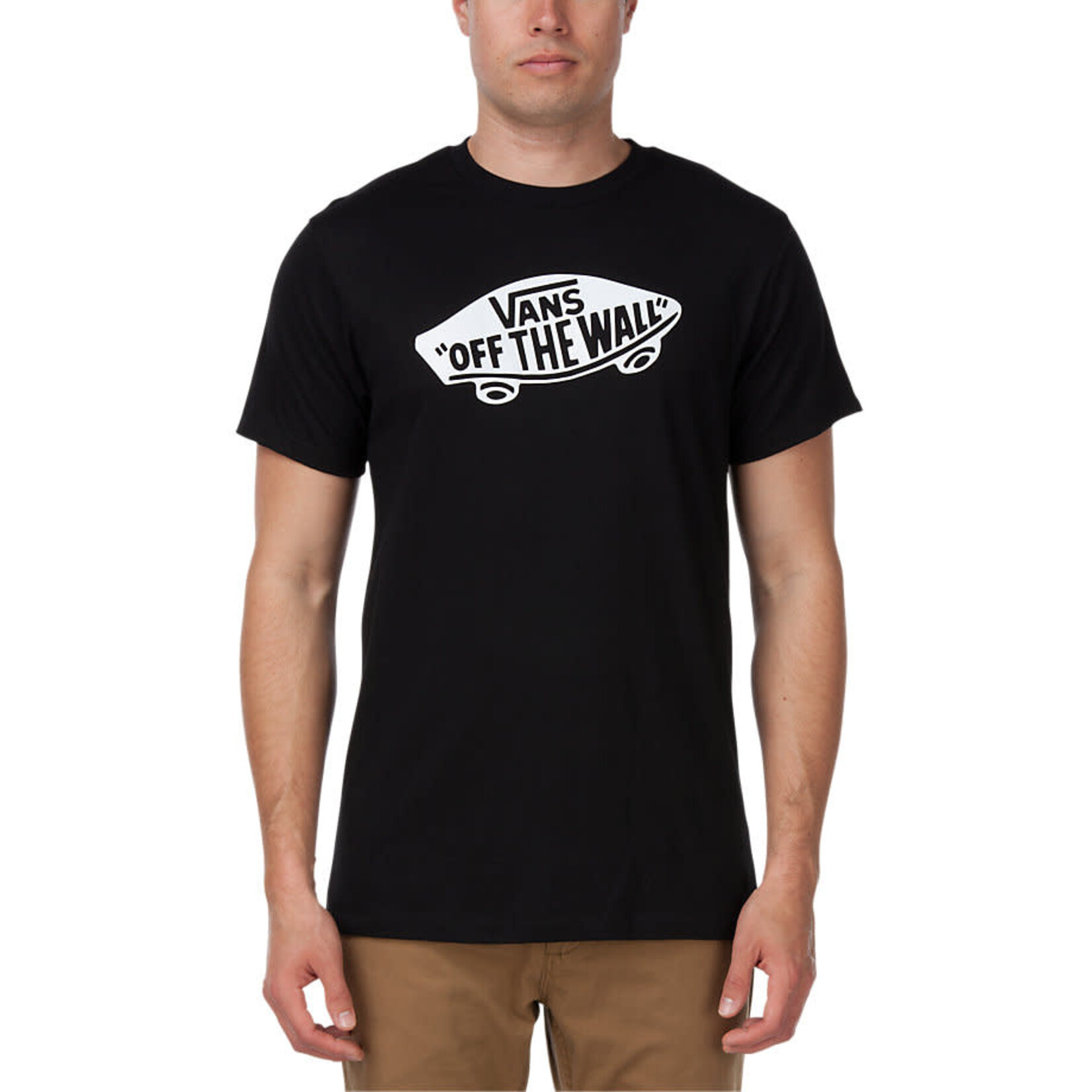Vans Vans Off The Wall Snow - & Men\'s Skate OTW Shop Black T-Shirt - Attic
