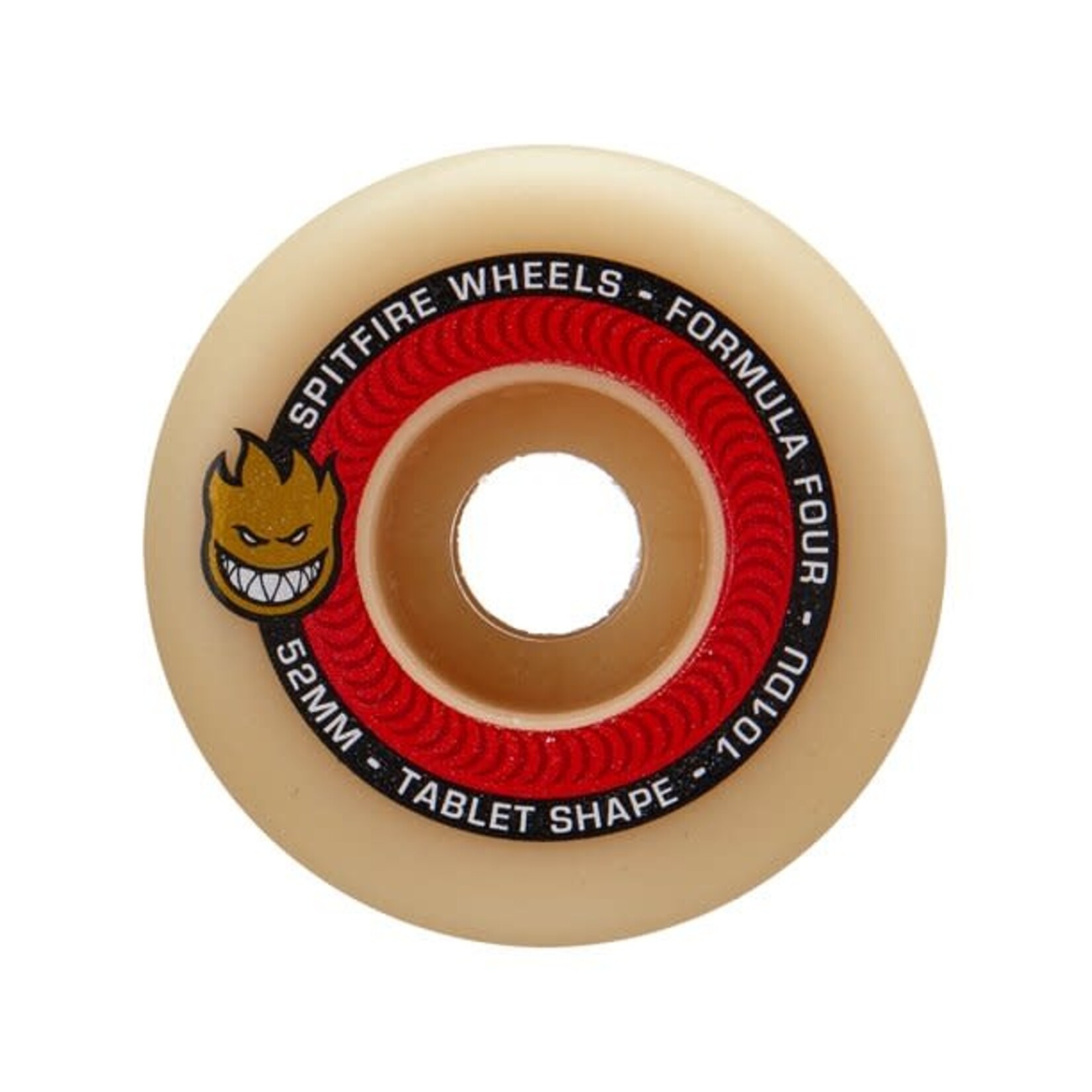 Spitfire Spitfire Wheels 52mm 101a Tablets Natural F4- (Set of 4)