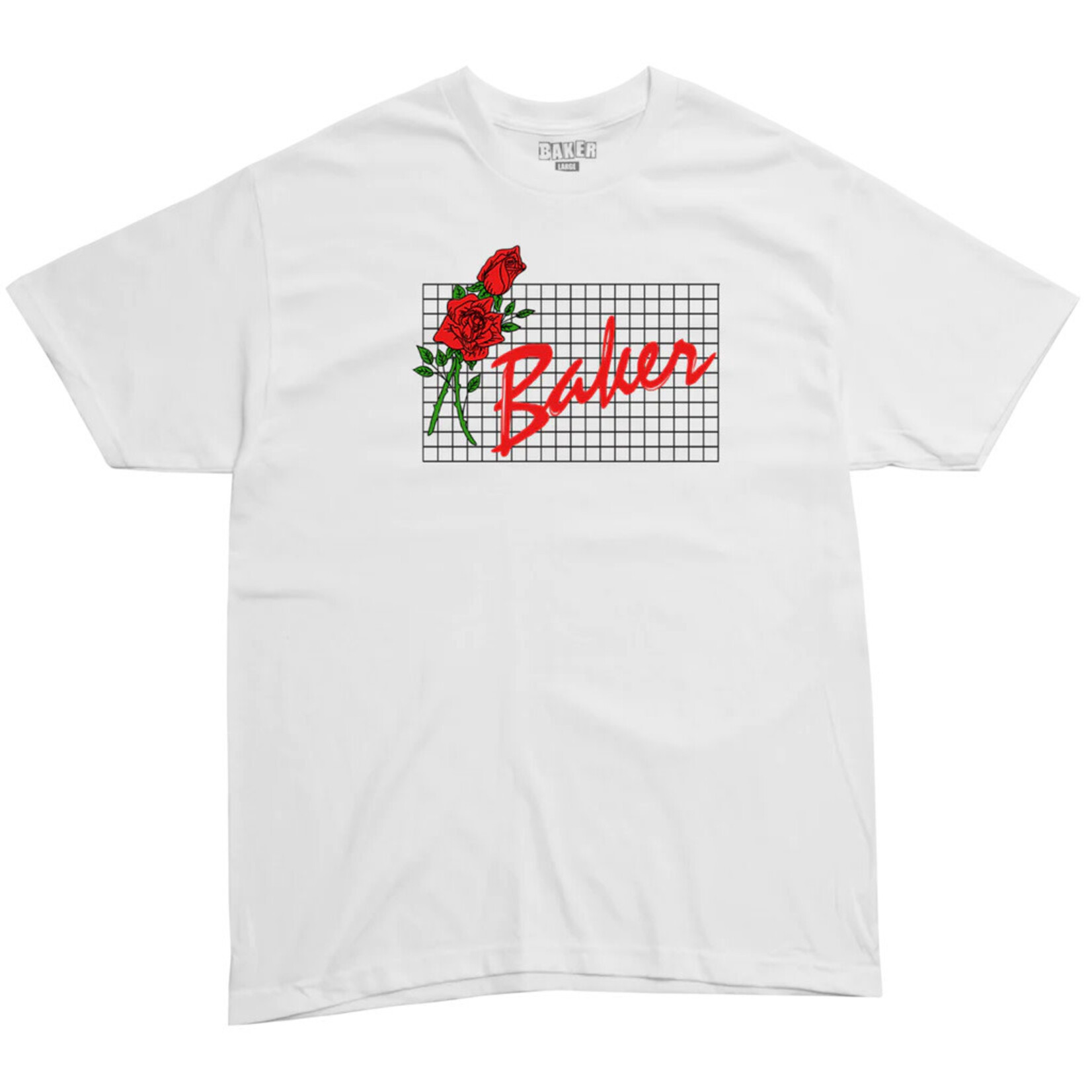 Baker Baker Roses T-Shirt- White -