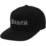 Baker Baker Olde Cord Snapback Hat - Black/Grey