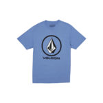 Volcom Volcom Crisp Stone S/S T Shirt - Marina Blue