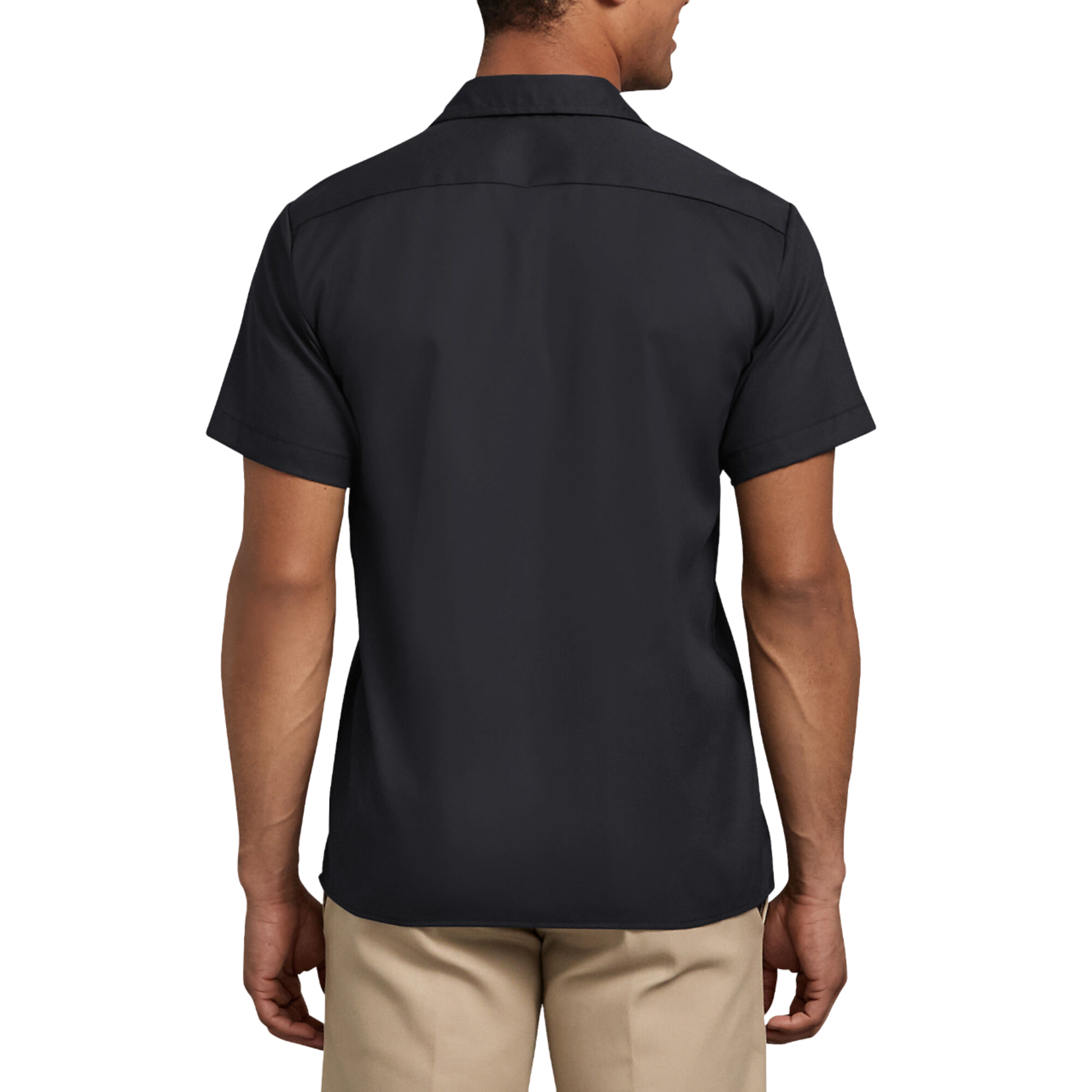 Dickies Dickies SS Slim Fit Work Shirt- Black