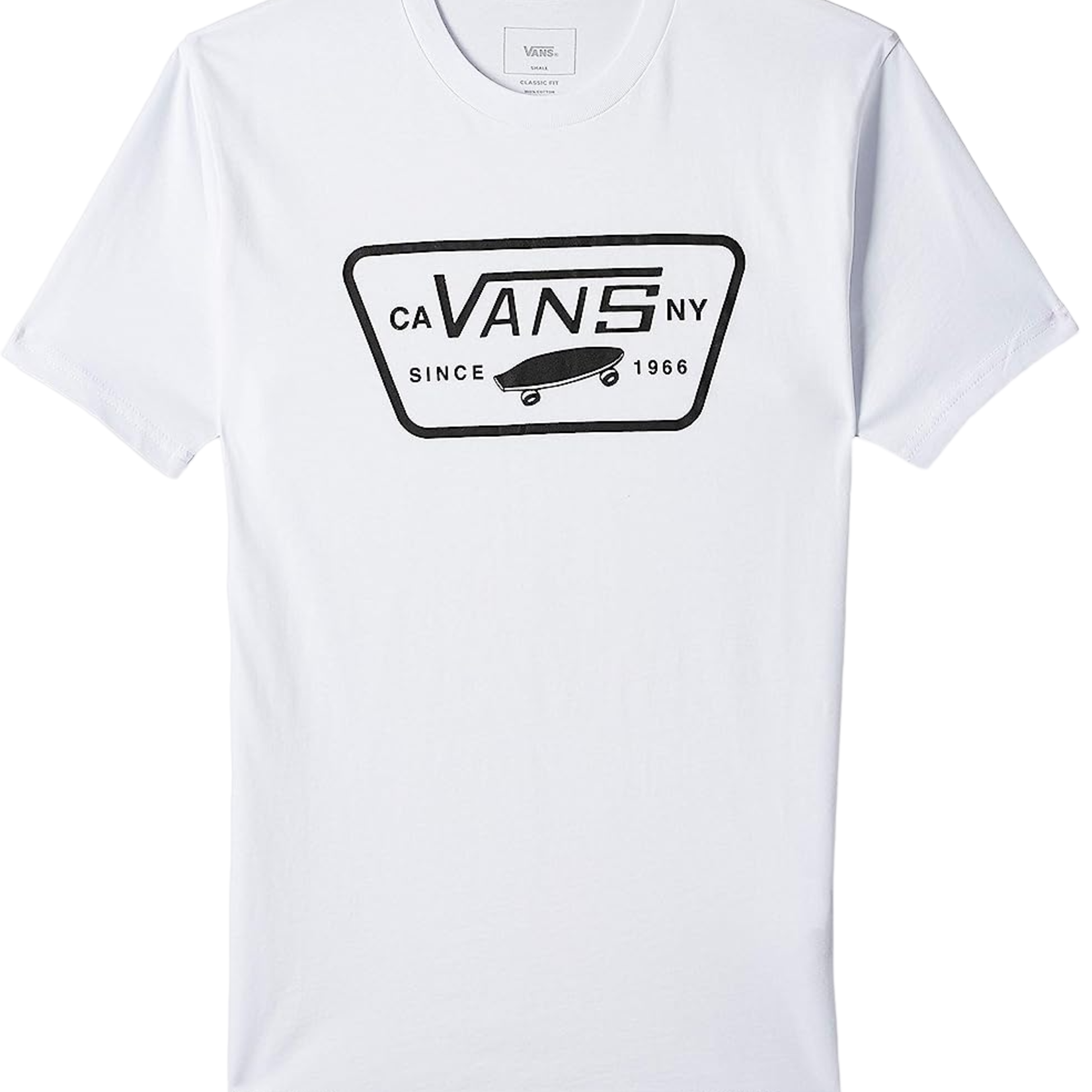 Vans Vans Full Patch T-Shirt - White/Black -