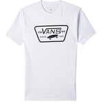Vans Vans Mens Full Patch T-Shirt - White/Black