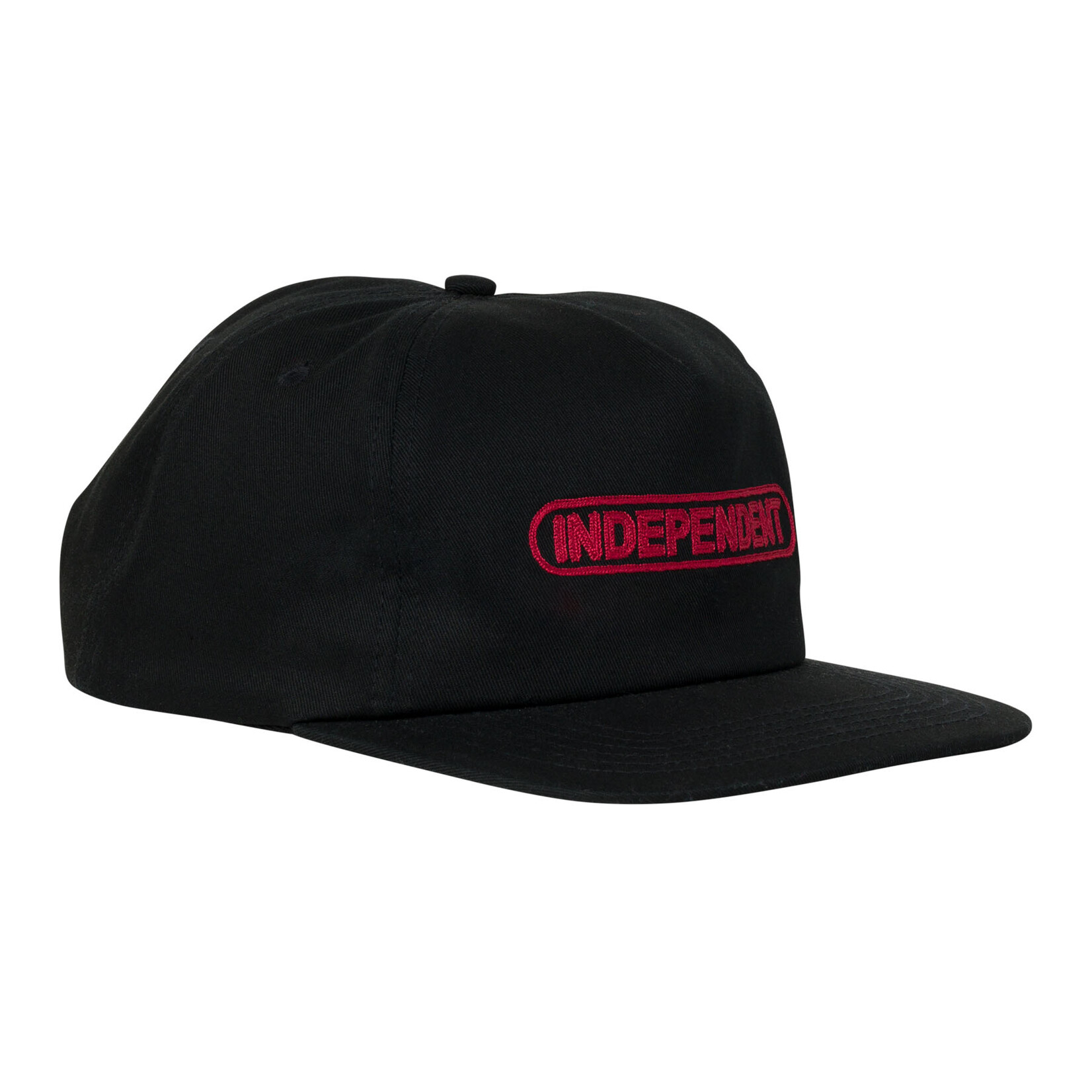 Independent Independent Baseplate Snapback Mid Profile Hat- Black