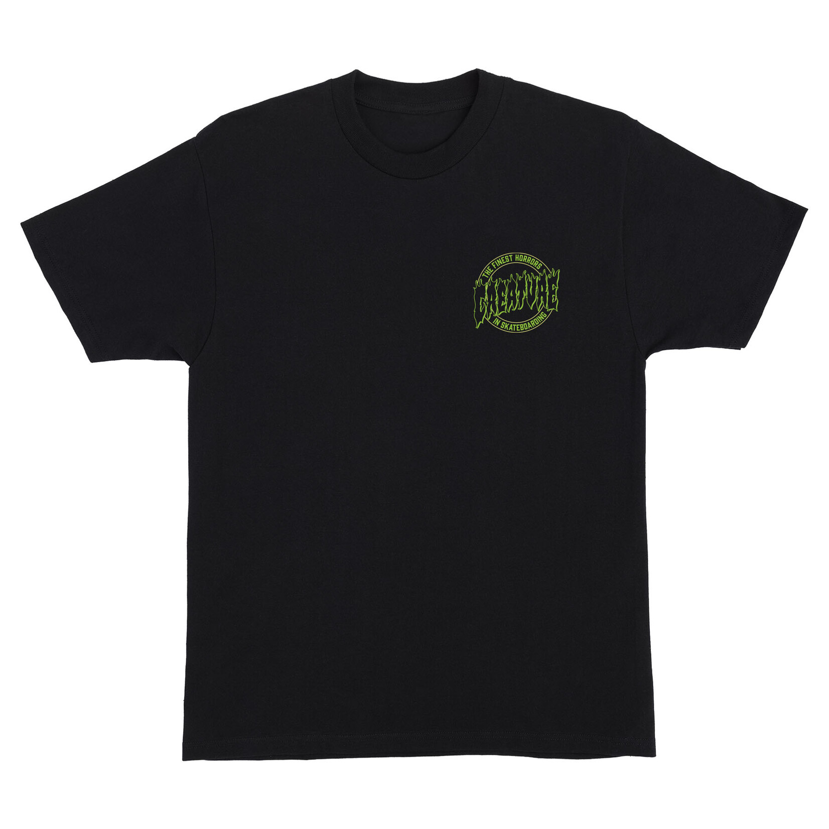 Creature Creature Finest Flame S/S Midweight T-Shirt- Black