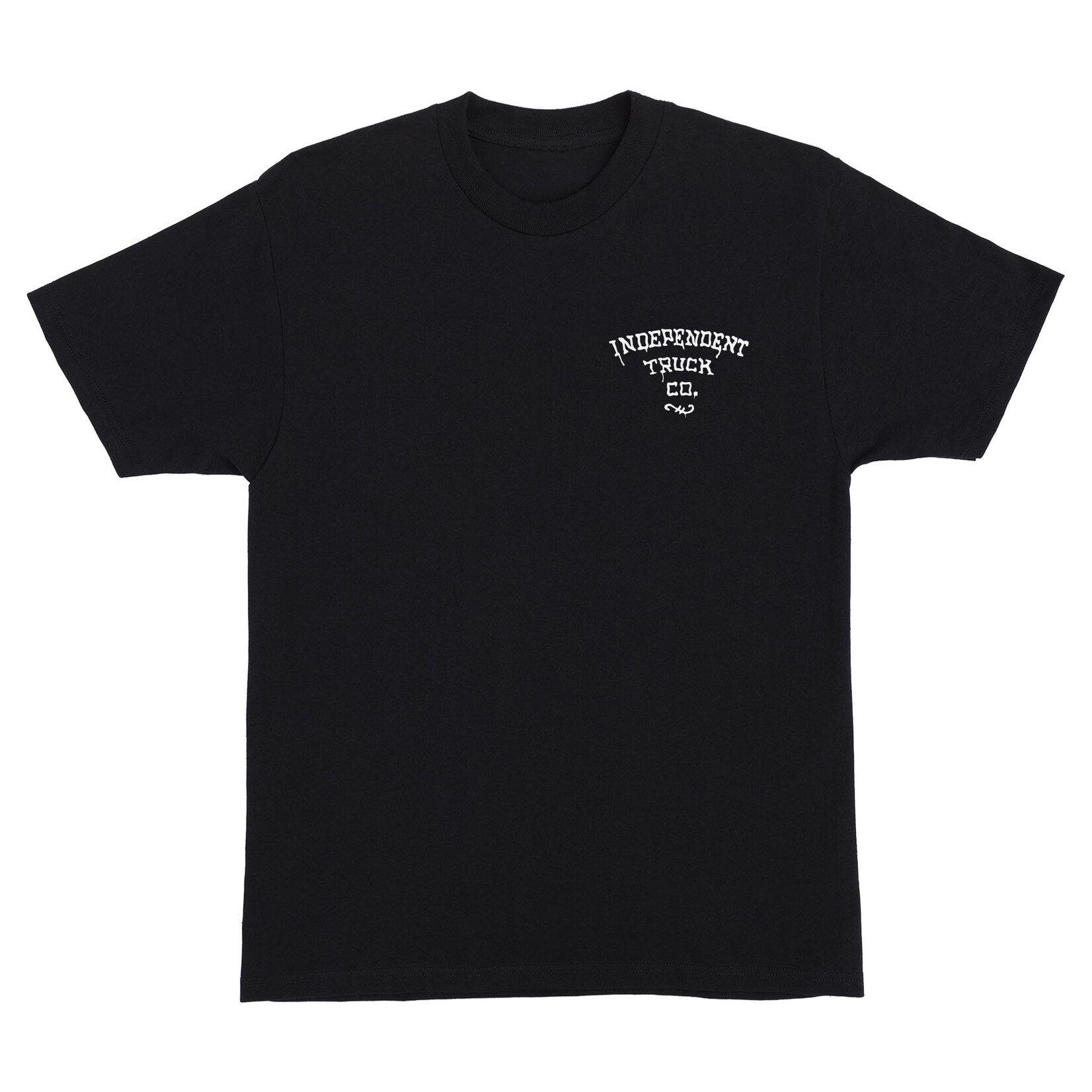 Independent Independent Barrio S/S Heavyweight T-Shirt- Black - M -