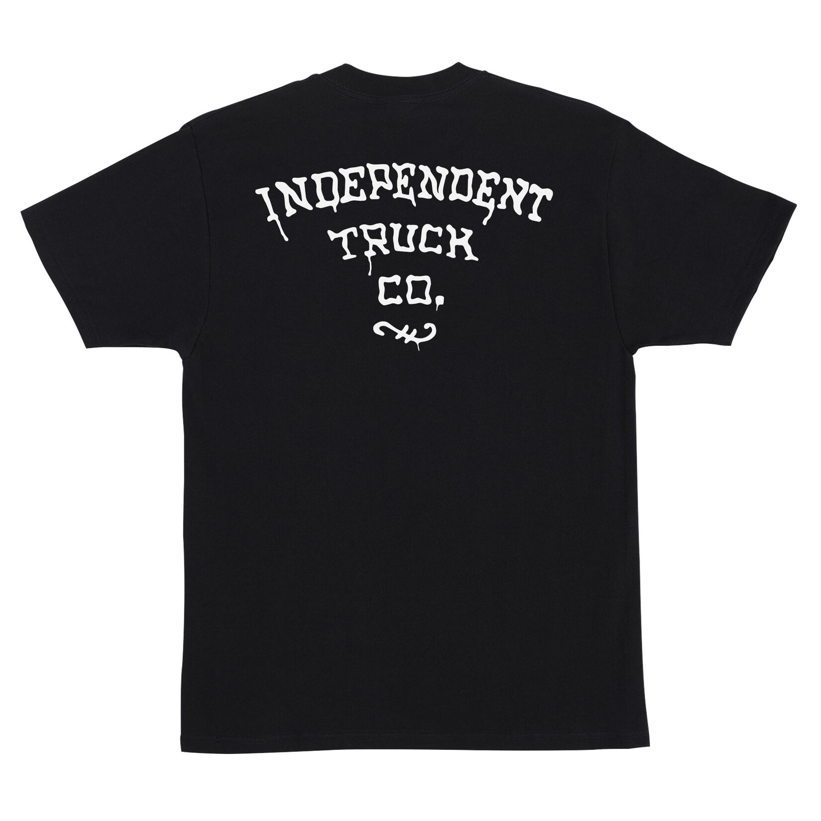 Independent Independent Barrio S/S Heavyweight T-Shirt- Black - M -