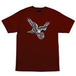 Independent Independent BTG Eagle S/S Heavyweight T-Shirt - Burgundy