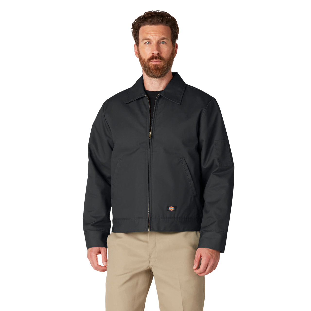 Dickies Insulated Eisenhower Jacket - Black - Attic Skate & Snow Shop